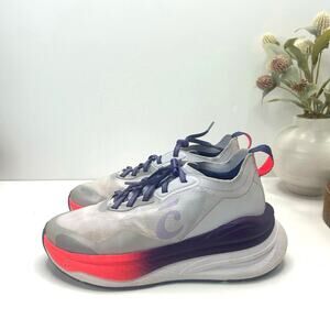 Clove Supercush Alto Nursing Sneaker Light Gray Purple Fuchisa Medical Women 6.5